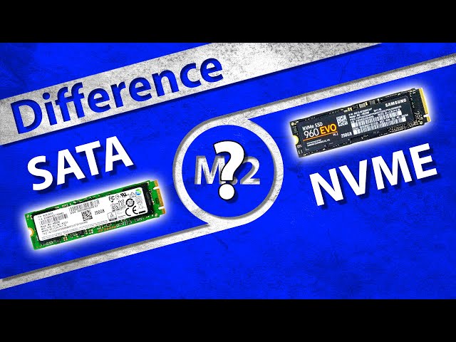 M.2 vs NVMe What's The Difference Exactly?