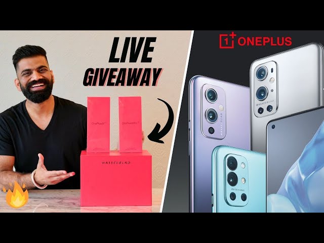 🔴OnePlus 9 Series Launch Event LIVE Stream - GIVEAWAY!!!