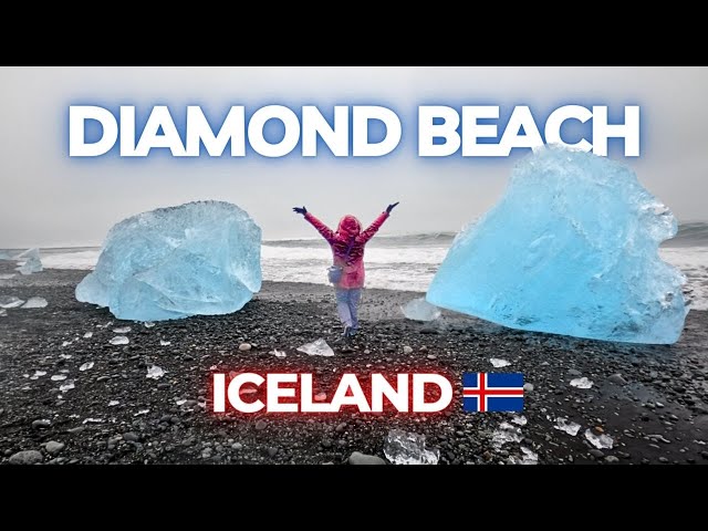Diamond Beach and Jokulsarlon Glacier Lagoon - Our Favorite Spot in Iceland - Iceland Vlog