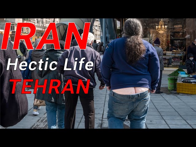 IRAN - The Hectic Life in TEHRAN [4K] / Walking through Tajrish Ancient Bazaar #iran #tehran