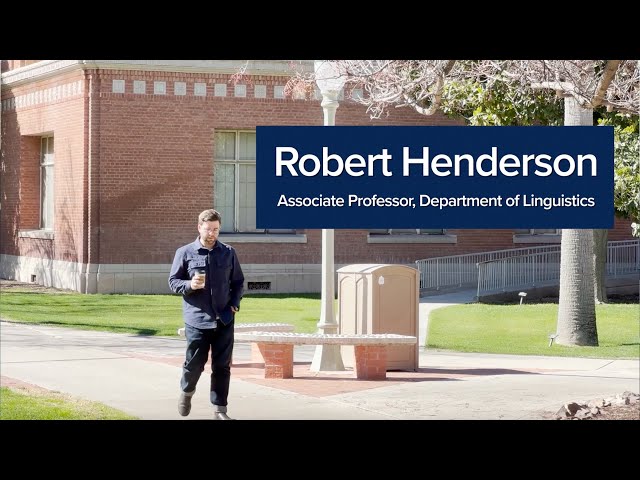 SBS Connect: Robert Henderson