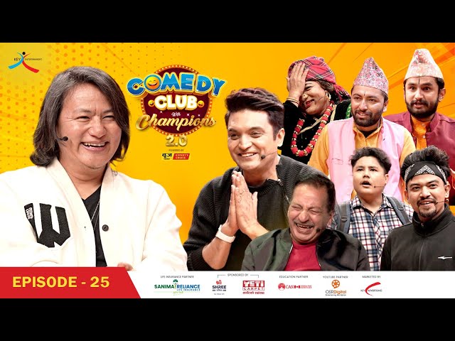 Comedy Club with Champions 2.0 || Episode 25 || Raju Lama Mongolian Hearts