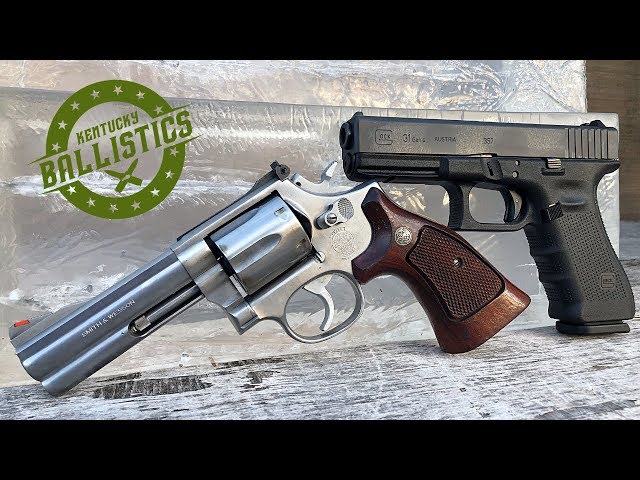 357 Sig vs 357 Magnum vs Ballistic Gel