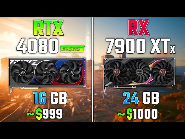 RTX 4080 SUPER vs RX 7900 XTX | Test in 7 Games