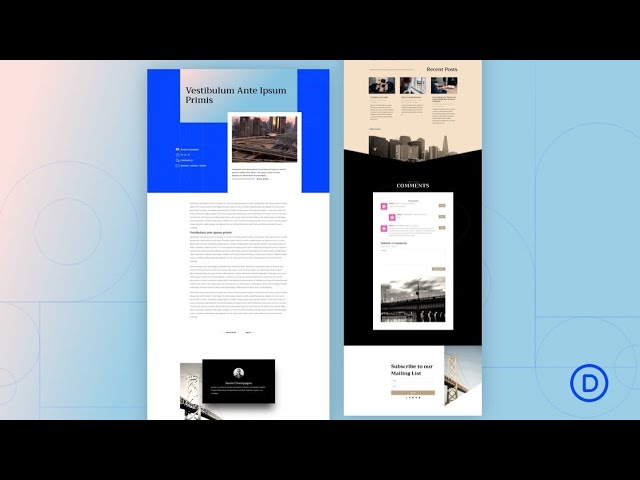 Download a FREE Blog Post Template for Divi’s Engineering Firm Layout Pack
