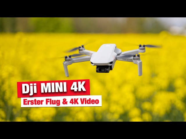 Dji MINI 4K - Erster Flug & 4K-Footage der unter 300 Euro Drohne / Teil 2