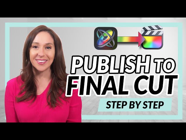 Motion Projects In Final Cut | TEMPLATES TUTORIAL