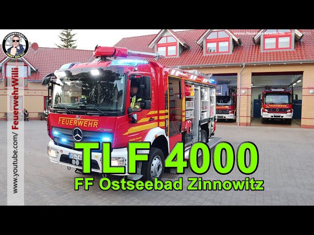 TLF 4000 - FF Ostseebad Zinnowitz - Bj. 2020 Fa. Rosenbauer