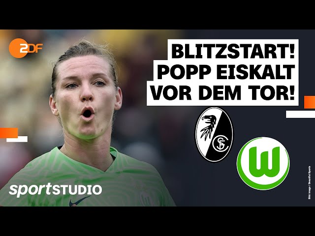 SC Freiburg – VfL Wolfsburg Highlights | Frauen-Bundesliga, 11. Spieltag 2022/23 | sportstudio
