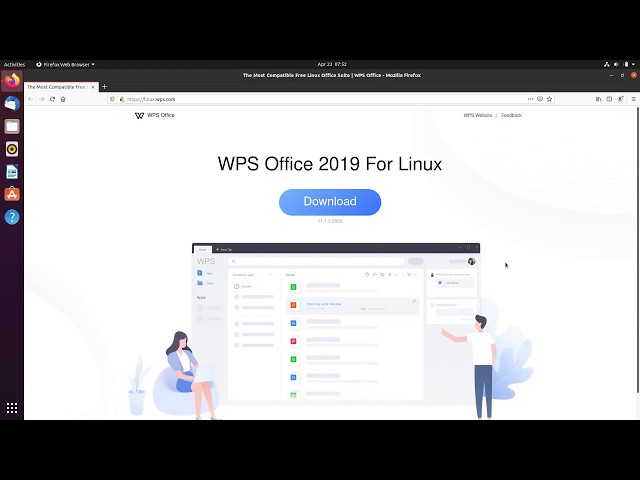 How to install WPS Office 2019 on Ubuntu 20.04