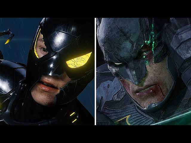 Comparison of Mask Being Destroyed | Gotham Knights vs Marvel's Spider-Man | PS5 - PC
