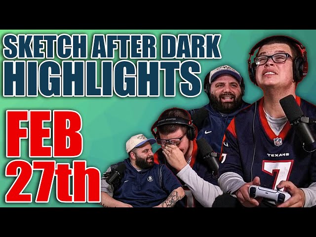 Sketch Tries To Carry Jerry To A Madden Championship | Jerry After Dark Highlights 2/27
