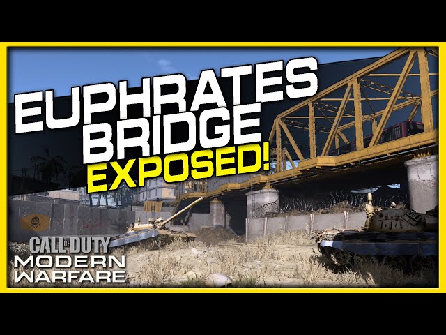 Euphrates Bridge Lines of Sight, Jump Spots and Spawns | (Modern Warfare Maps Exposed)