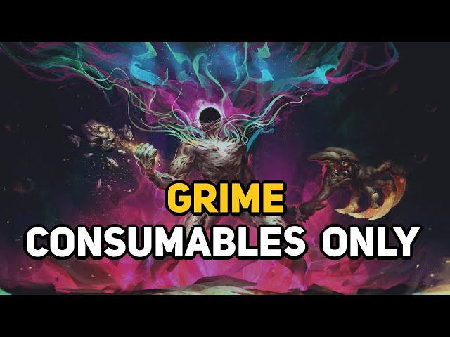 Can You Beat GRIME With Only Consumables?