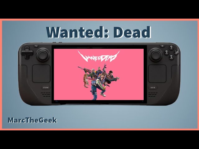 Wanted: Dead Gameplay on Steam Deck
