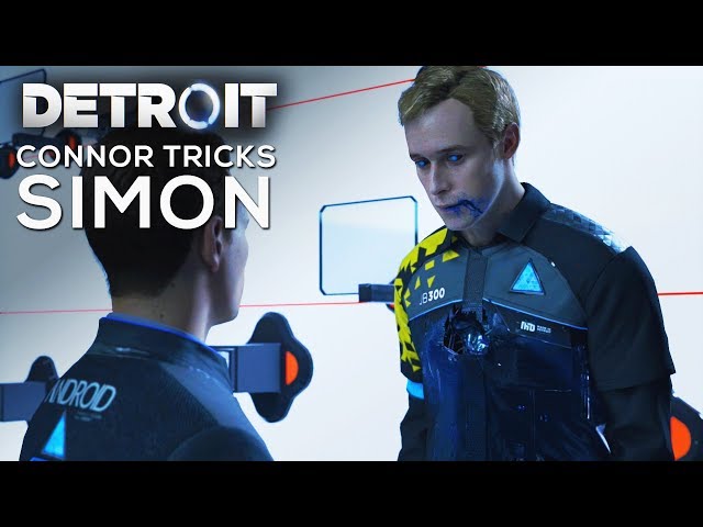 Connor Tricks Simon by Pretending to Be Markus - DETROIT BECOME HUMAN