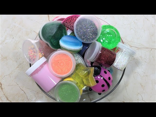 Mixing Store Bought Slimes and Handmade Slime !! Relaxing Slimesmoothie Satisfying Slime Video #36