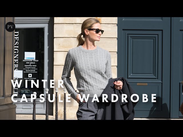 Your Guide to a Chic Winter Capsule Wardrobe | Parisian Vibe