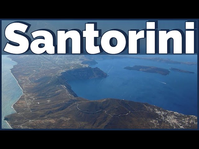 FULL approach and LANDING at Santorini, GREECE 🇬🇷 COCKPIT VIEW with ATC communication in 4K/UHD