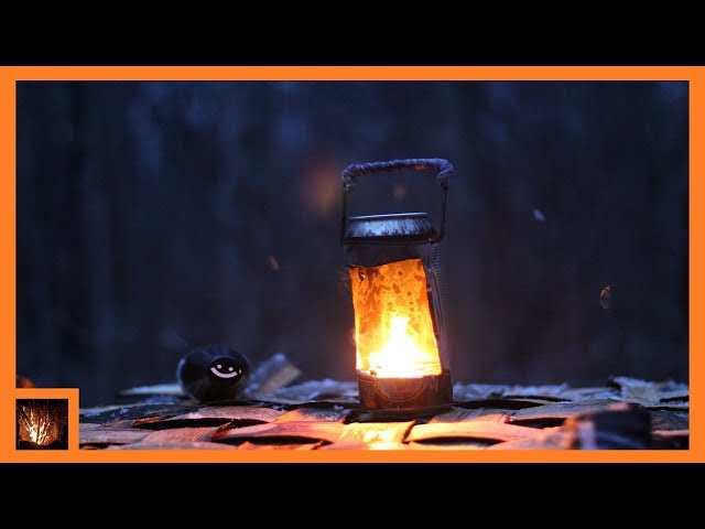 Bushcraft Oil Lamp from Aluminum Cans ♻