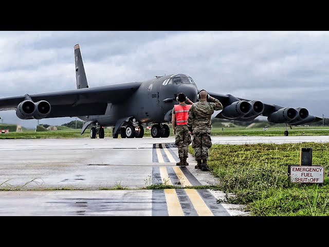 B-52 Bomber Stationed On Guam (July 2021)