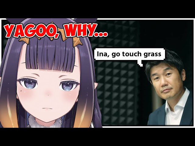 Yagoo tells Ina to touch some grass