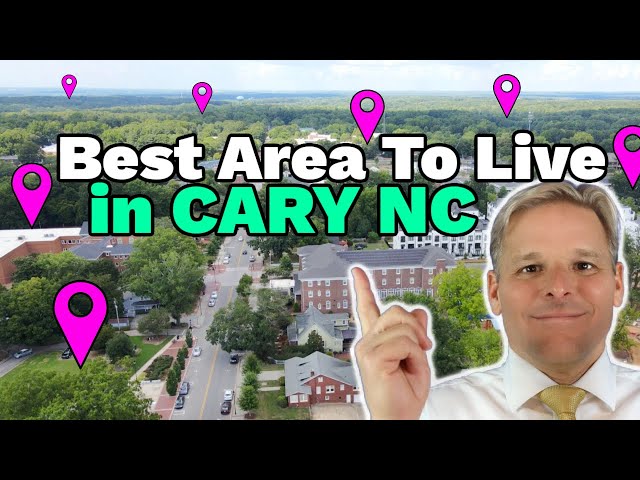 Best Area to Live in CARY NC (suburb of Raleigh NC)