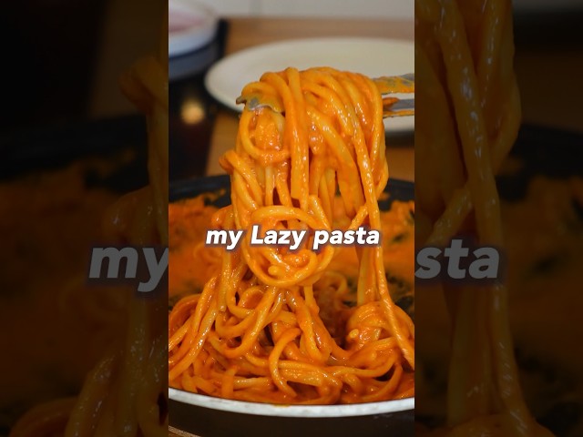 Lazy pasta 😎
