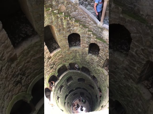 Sintra Castle In Portugal Has a Crazy Well #Shorts