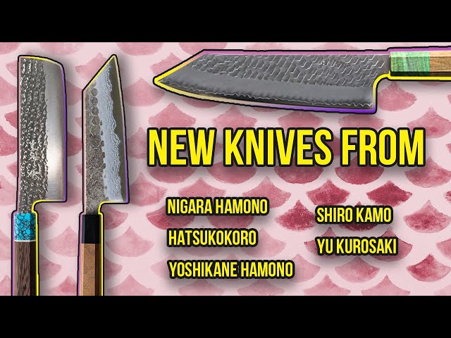 NEW KNIVES -YOSHIKANE, HATSUKOKORO, NIGARA, SHIRO KAMO, KUROSAKI