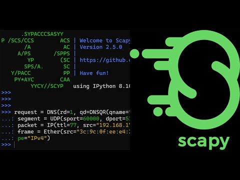 Scapy Tutorial