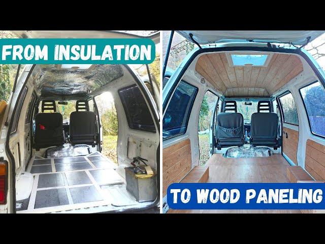 Paneling a Van without making ANY Holes | EP. 4