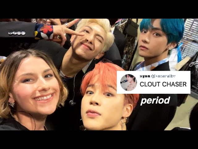 melanie fontana allegedly steals credit from bts