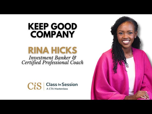 S4:E5 | Rina Hicks | Keep Good Company | #CiS