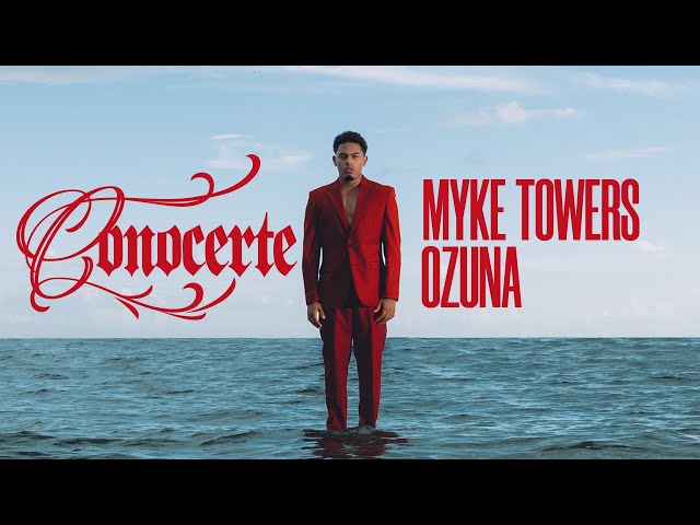 Myke Towers & Ozuna - CONOCERTE (Lyric Video)