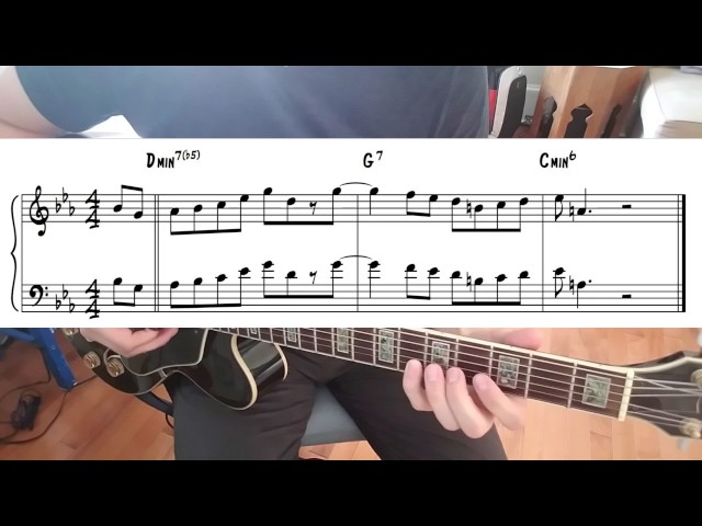 Jazz Lick of the Week #16: Minor ii-V-i Resolving to a Minor 6