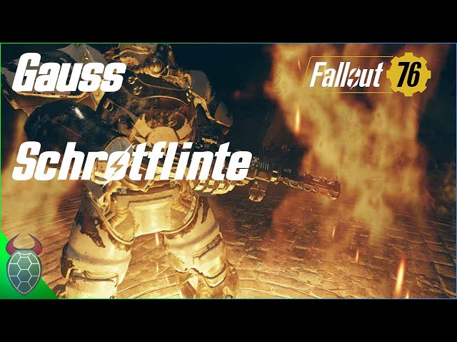 Fallout 76 Meine Waffensammlung Gauss Schrotflinte [Deutsch]