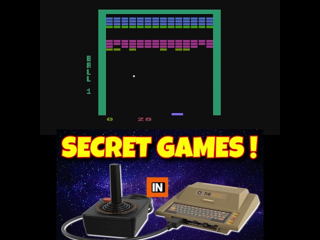 Unlocking Secret Games on the Atari 400 Mini