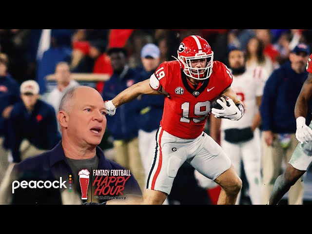 Giants and Jets among best landing spots for Brock Bowers | Fantasy Football Happy Hour | NFL on NBC