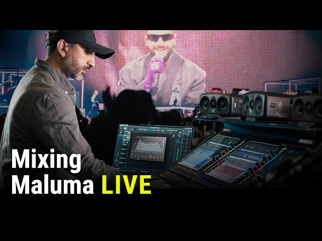 Mixing Live Sound for MALUMA
