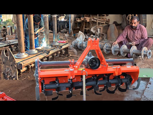 How Rotavator are Manufacturerd in Factory from Scratch || How Rotary Tiller are made in a Factory