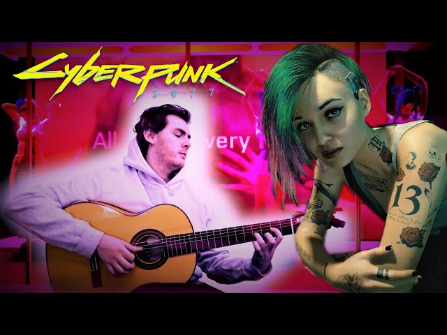 Cyberpunk 2077 - Never Fade Away (Acoustic Guitar Cover by BardMatt)