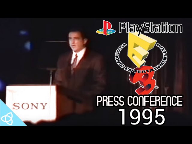 Playstation E3 1995 Press Conference Highlights