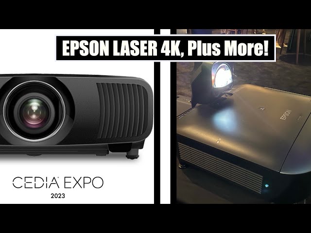 Epson Shows Off Its ELPLX01S Periscope Lens, LS12000 4K Projector at CEDIA 2023!