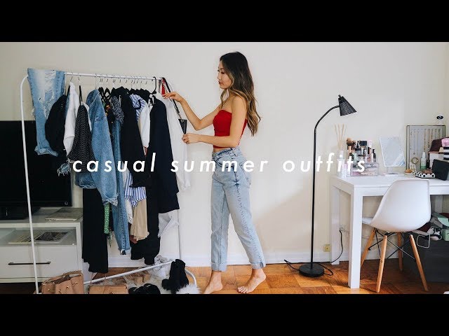 CASUAL SUMMER OUTFITS 🌞 | summer fashion lookbook