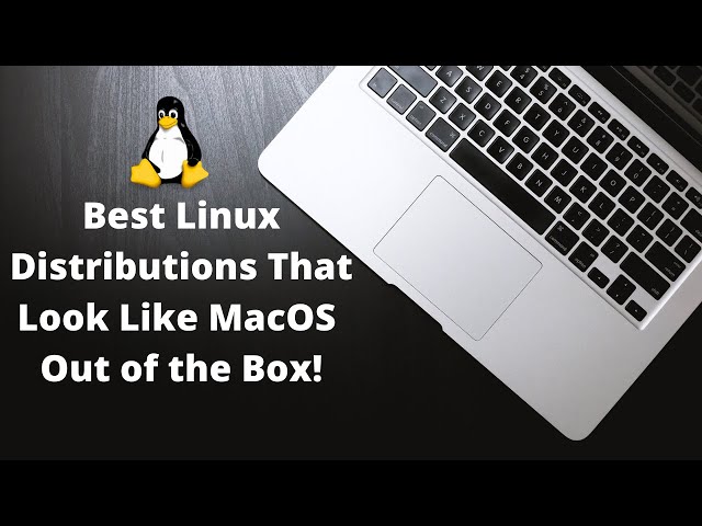 Best Linux Distributions That look Like MacOS Out of the Box!
