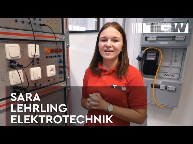 Elektrotechnikerin Sarah | Lehre bei TGW