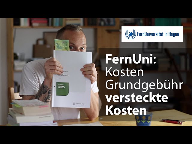 Was kostet das Fernstudium an der FernUni Hagen? Studiengebühren, Beleggebühren & verstecke Kosten