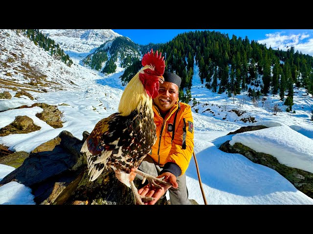 Main Kehan Per Hon ? Ye Konsi Jaga Hai ? | Desi Murgh Karahi Recipe | Snowy Mountain Village Life