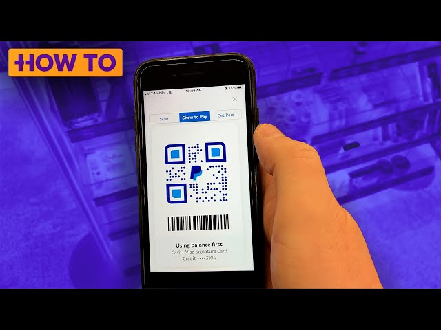 How to use PayPal's QR codes to GET PAID and to PAY